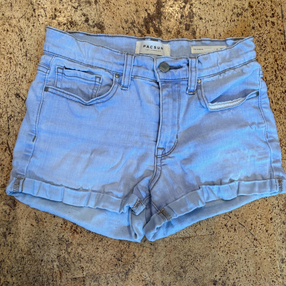 PacSun Light Wash jean Shorts